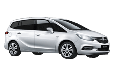 Minibus Rental Wakefield - Vauxhall Zafira 7-Seater - Minibus hire Wakefield